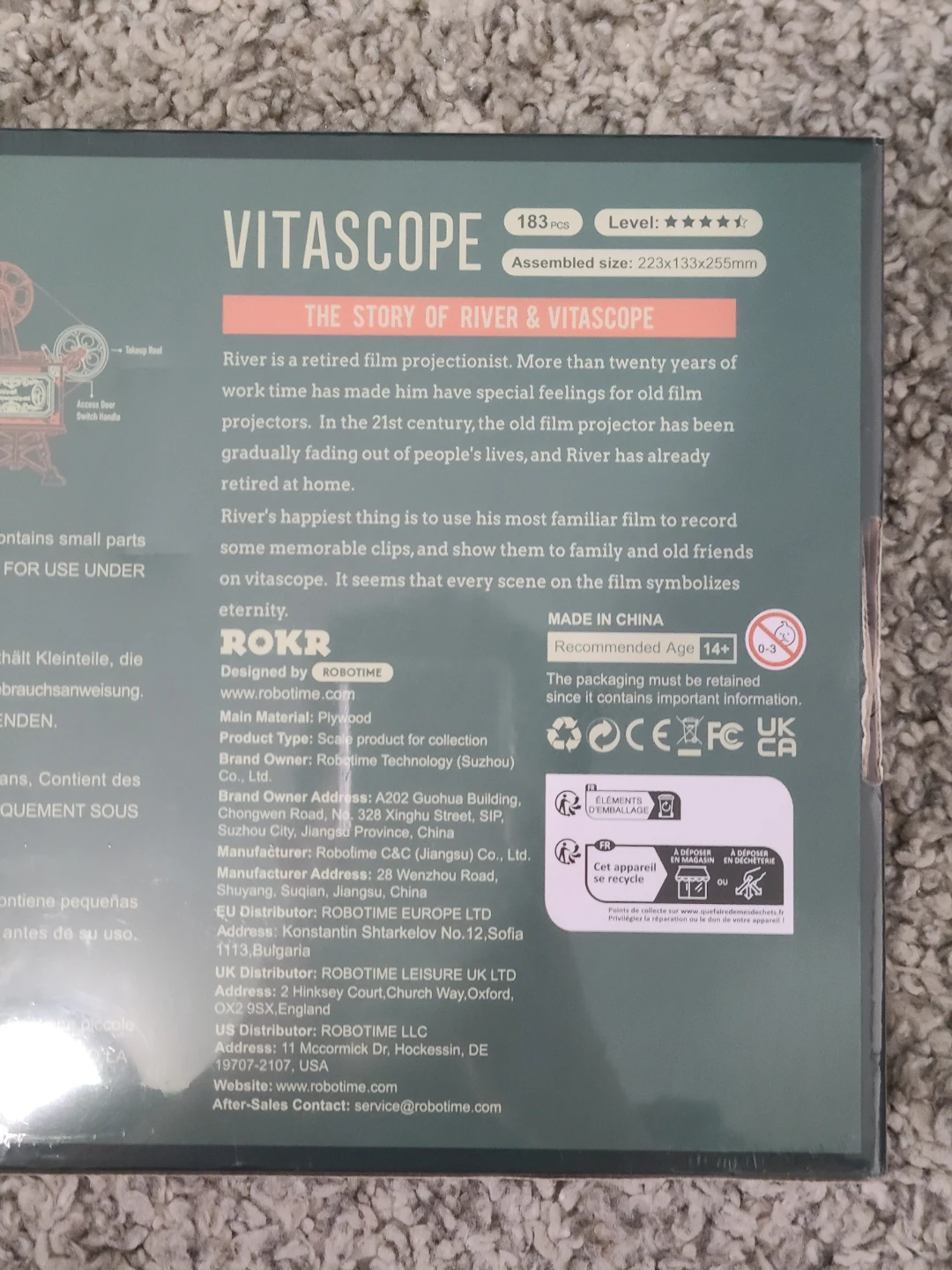 ROKR Vitascope Mechanical Gear Model LK601 - photo 4