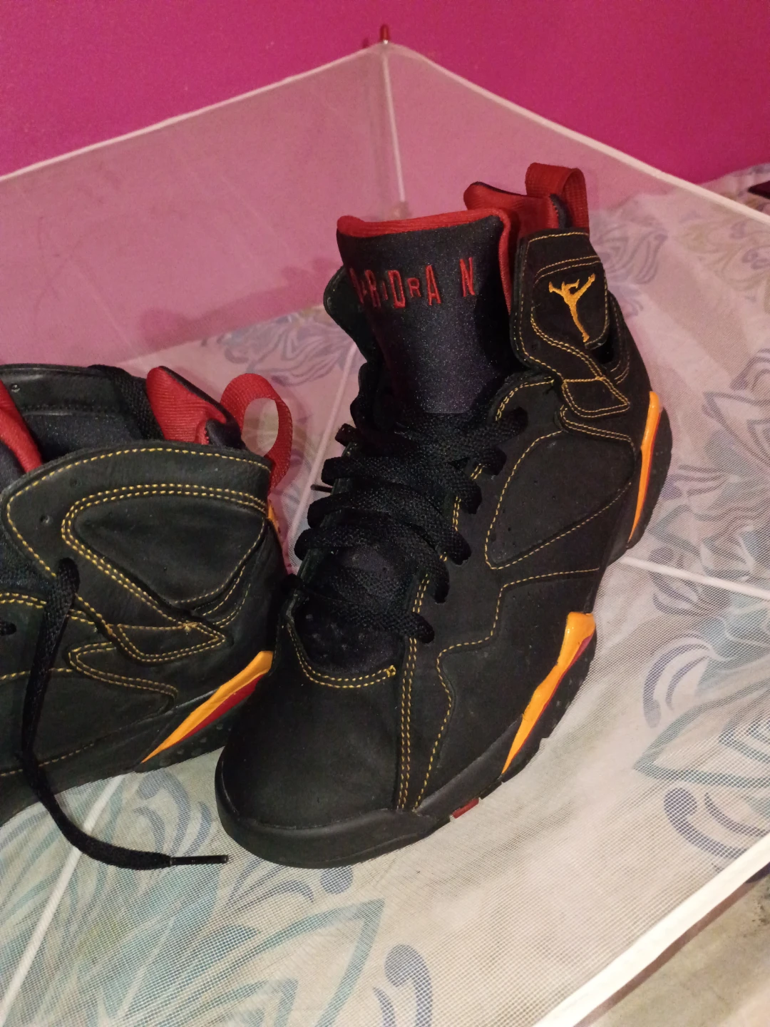 Air Jordan 7 Retro Black Citrus - photo 3