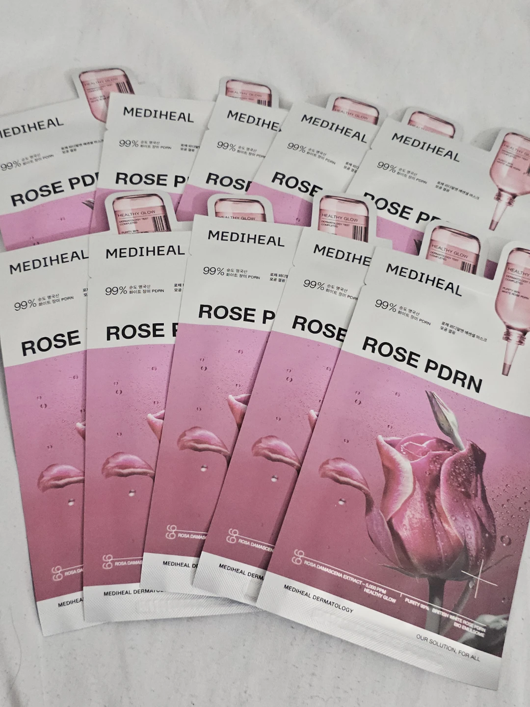 10 Mediheal Rose PDRN Essential Masks