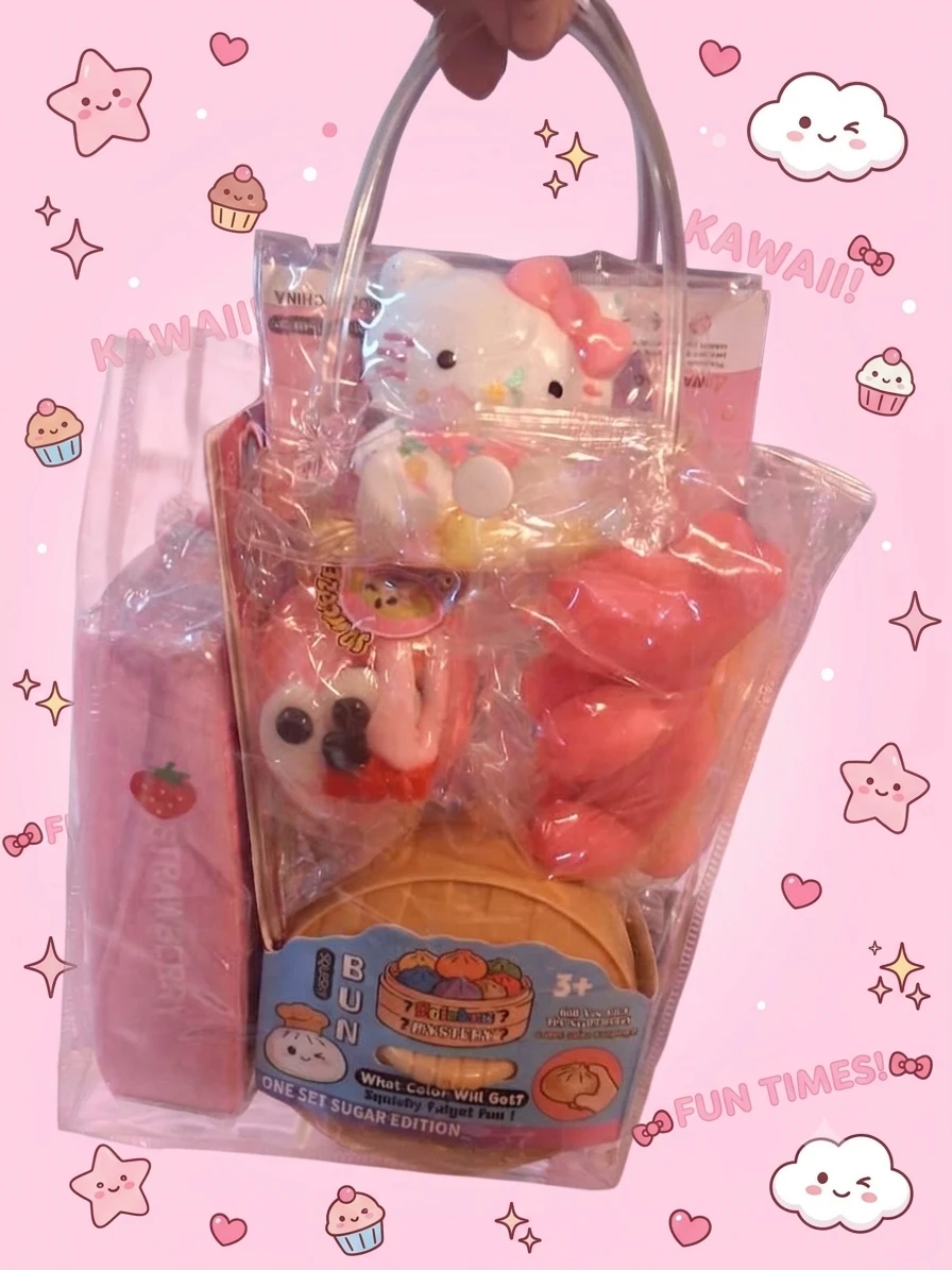 Hello Kitty and Squishy Fidget Set