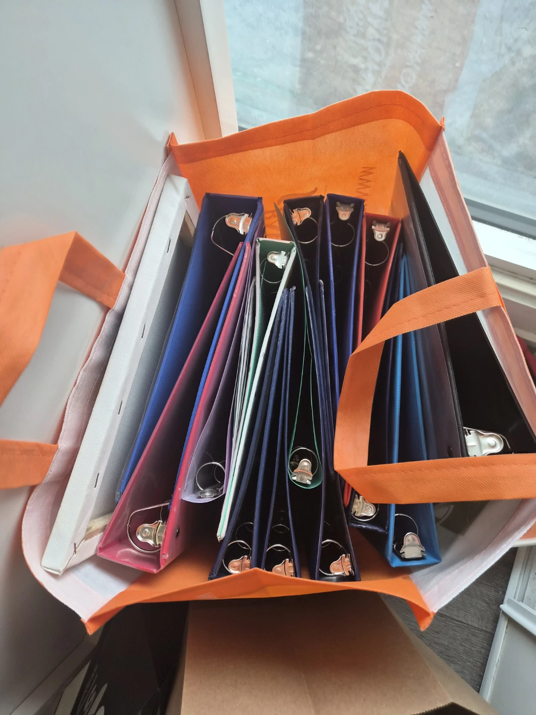 Assorted 3-Ring Binders