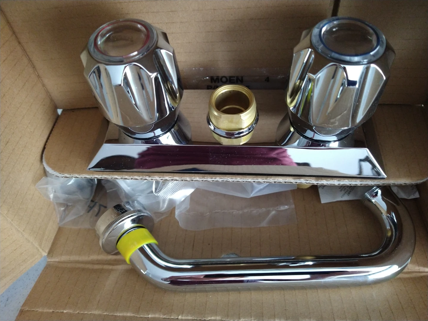 Moen Two Handle Laundry Faucet - photo 3