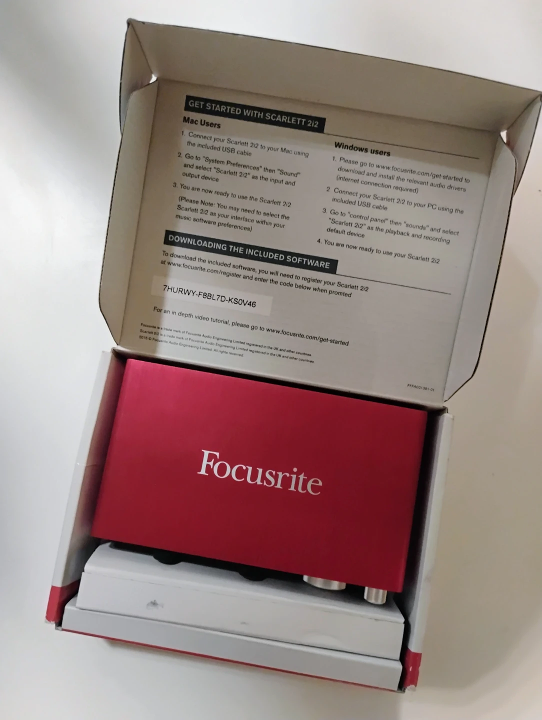 Focusrite Scarlett 2i2 2nd Gen USB Audio Interface - photo 3