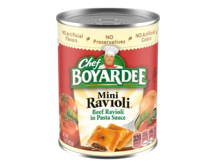 Chef Boyardee Mini Beef Ravioli 15 oz Can 🏈