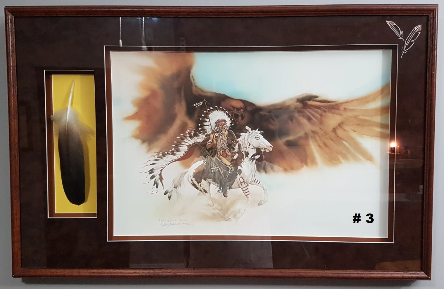 Bev Doolittle Print "Rushing War Eagle"