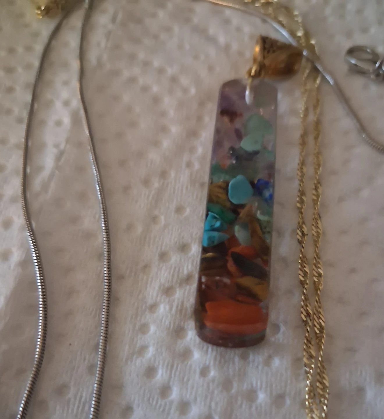 Three assorted fashion necklaces - photo 4
