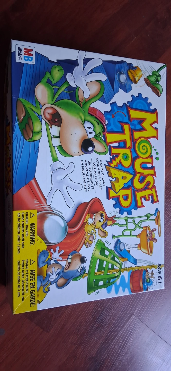 Milton Bradley Mouse Trap Board Game