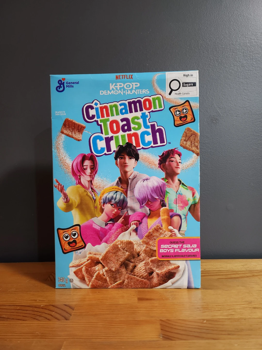 Cinnamon Toast Crunch Netflix K-Pop Demon Hunters 🏈