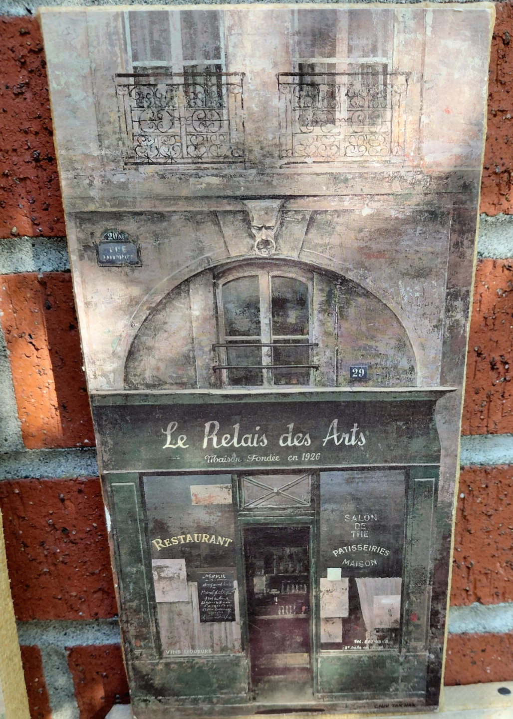Chiu Tak Hak Paris Street Scene Art Prints - photo 3