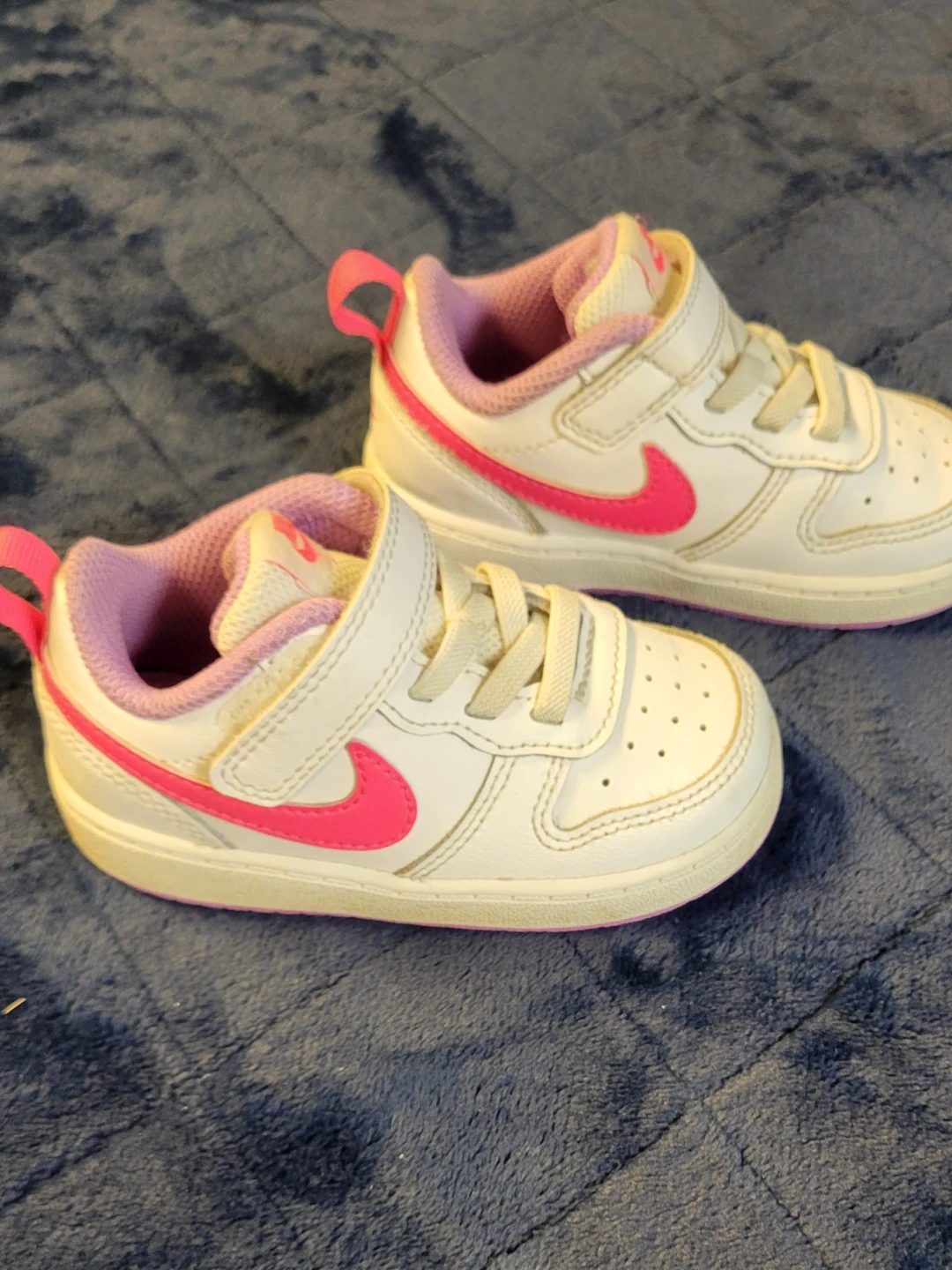 Nike Toddler Shoes White/Pink Size 6C