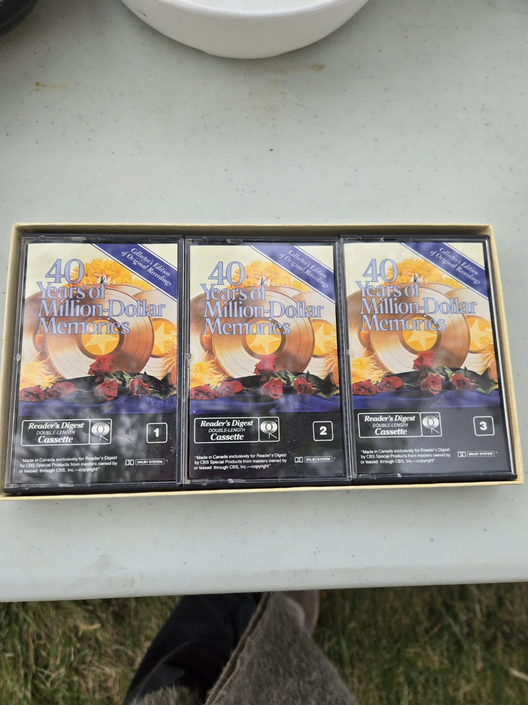 40 Years of Million-Dollar Memories Cassette Set - photo 2