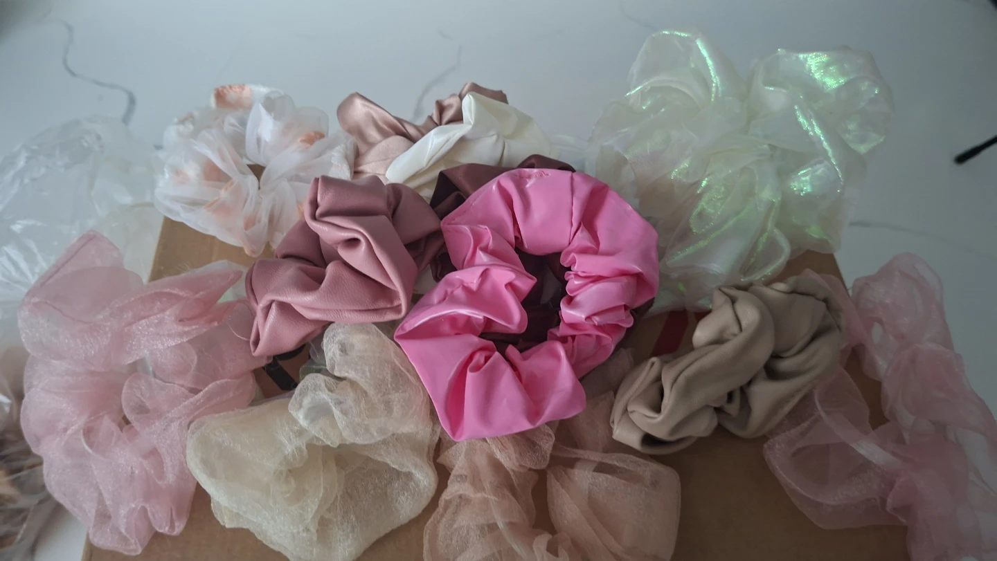 Assorted Hair Scrunchies and Fashion Accessories Bundle - photo 4