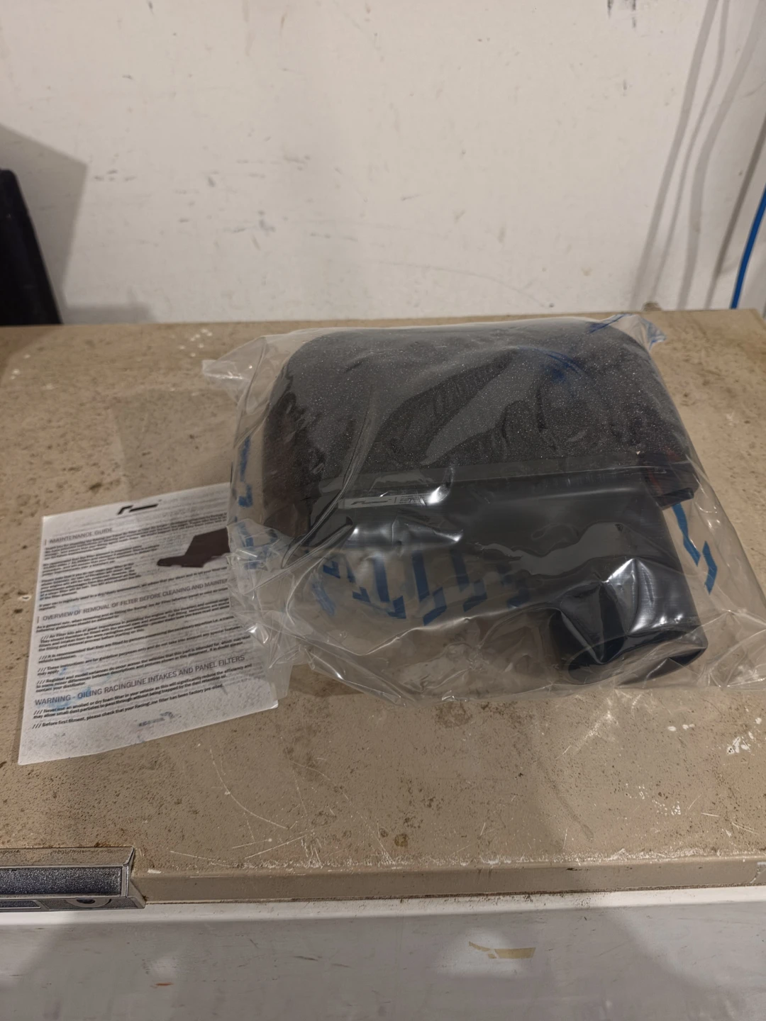 Racingline Performance foam Air Filter for R600 intake - photo 2