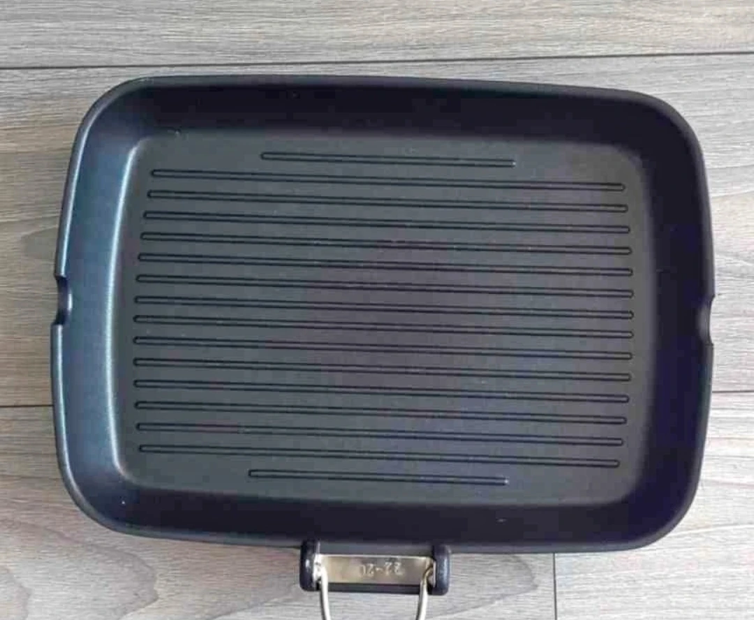 Grill Pan non stick coating 14X10X2 inch 🏈