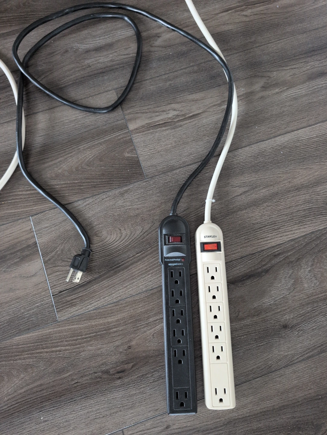 2 Power Bars (AmazonBasics and Stanley) Bundle