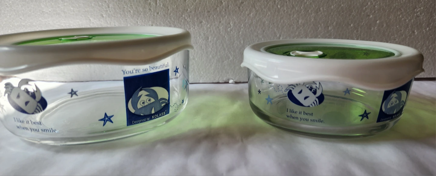 Two Glass Storage Containers - photo 2