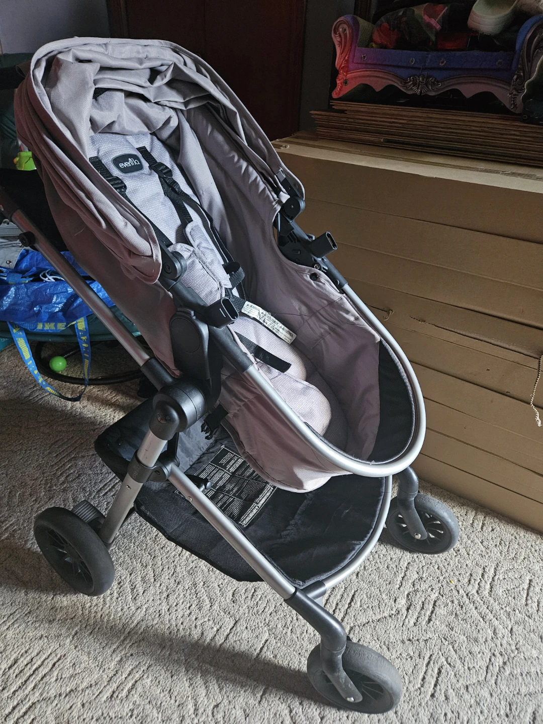 Evenflo stroller with modular seat - photo 4