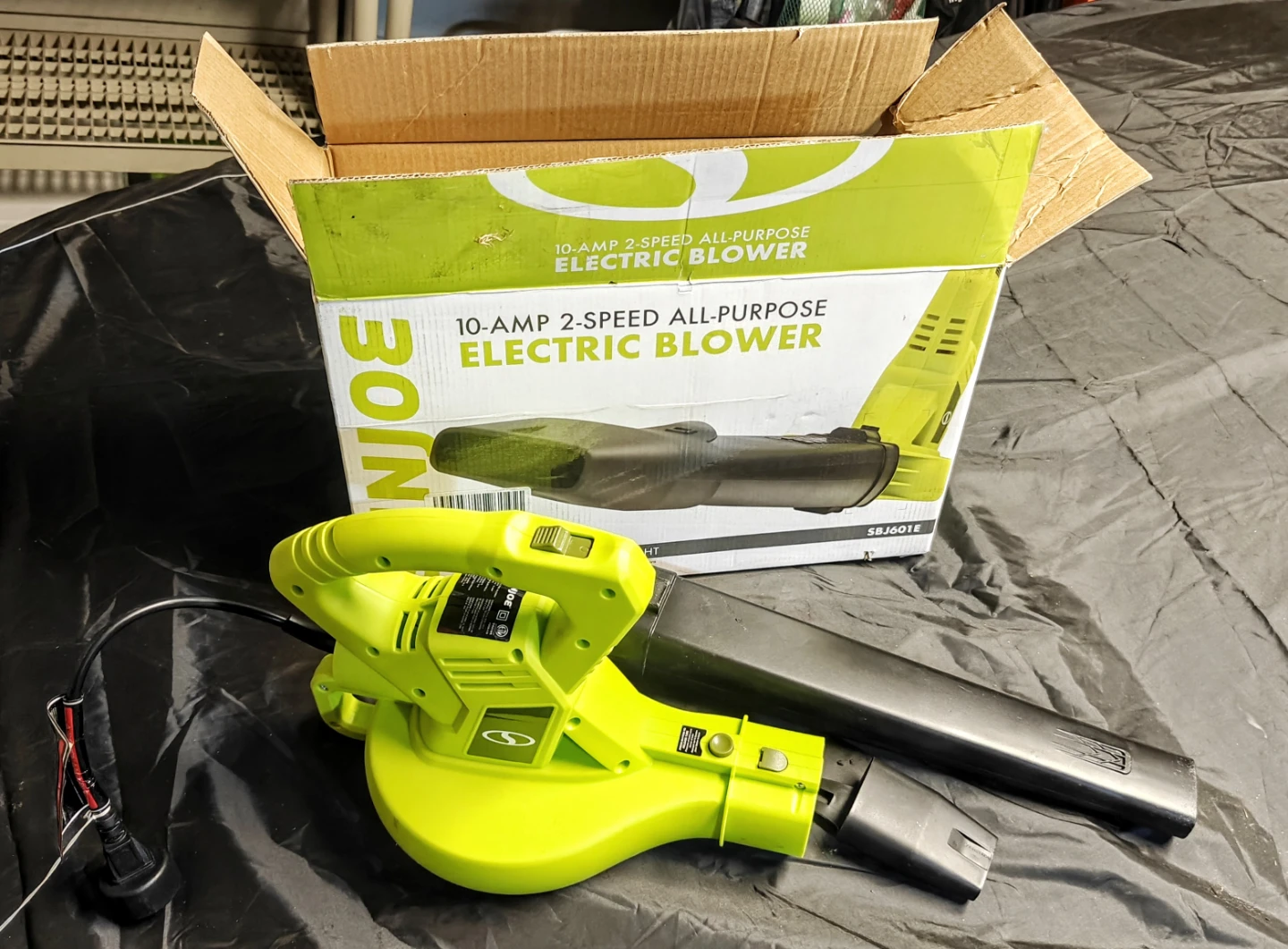 Sun Joe 10-Amp 2-Speed Electric Blower