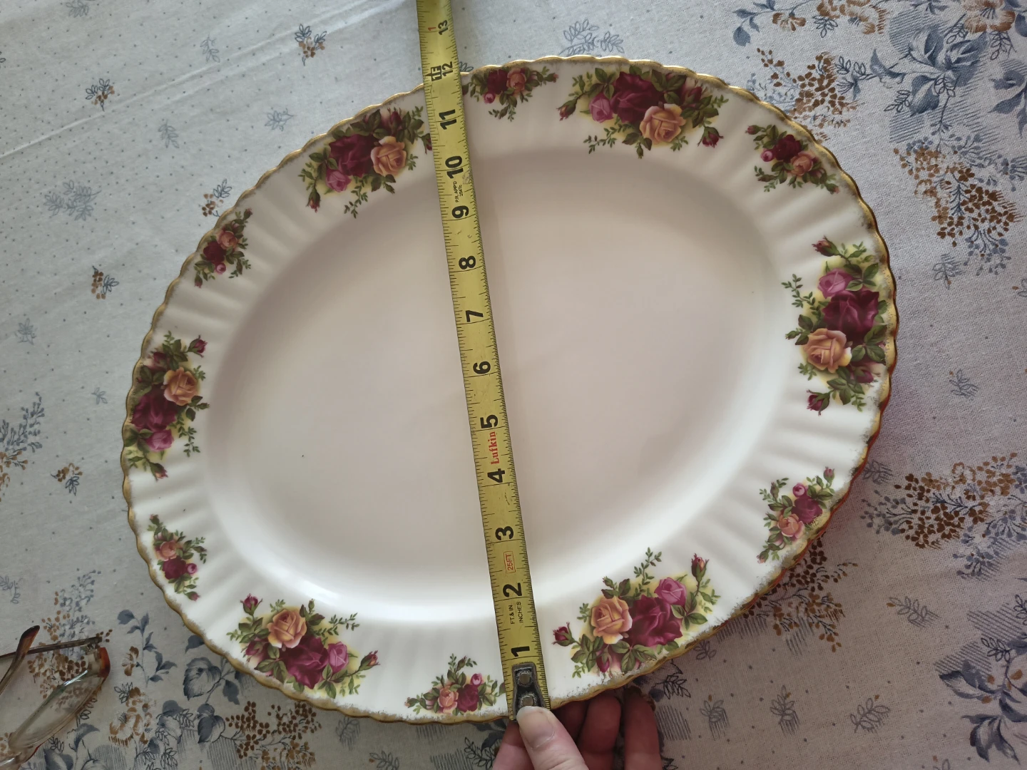 Royal Albert Old Country Roses Serving Platter - photo 4