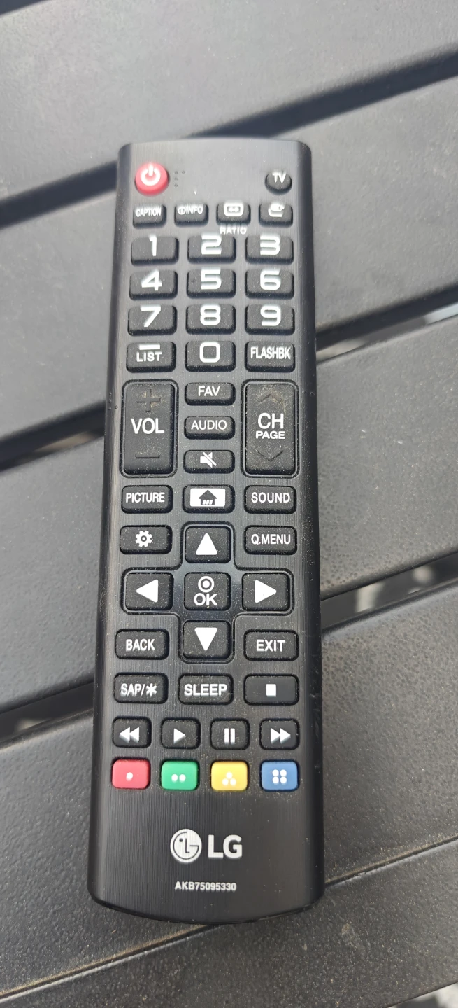 LG AKB75095330 Television Remote Control