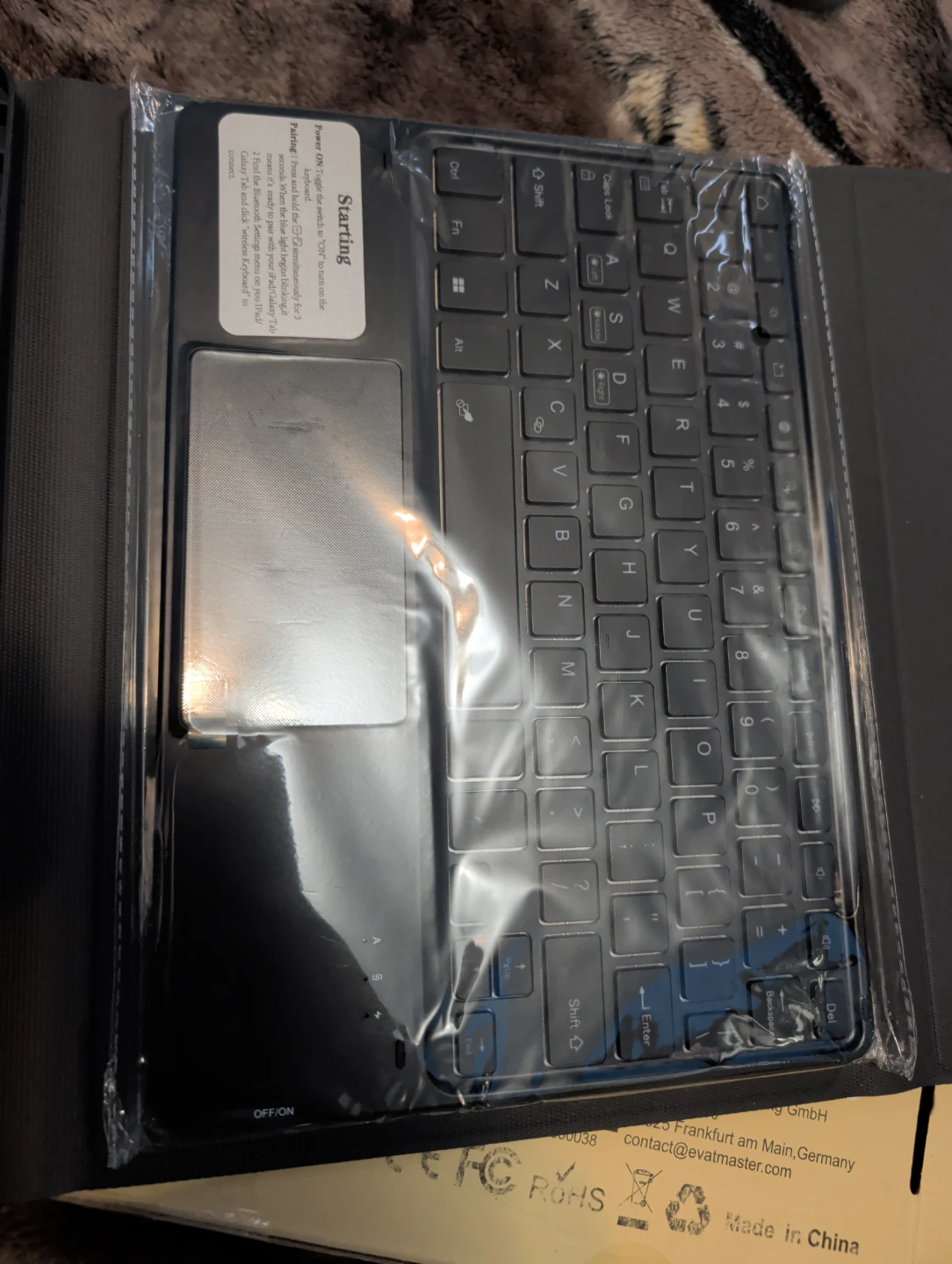 Wireless Keyboard Case for Tablet