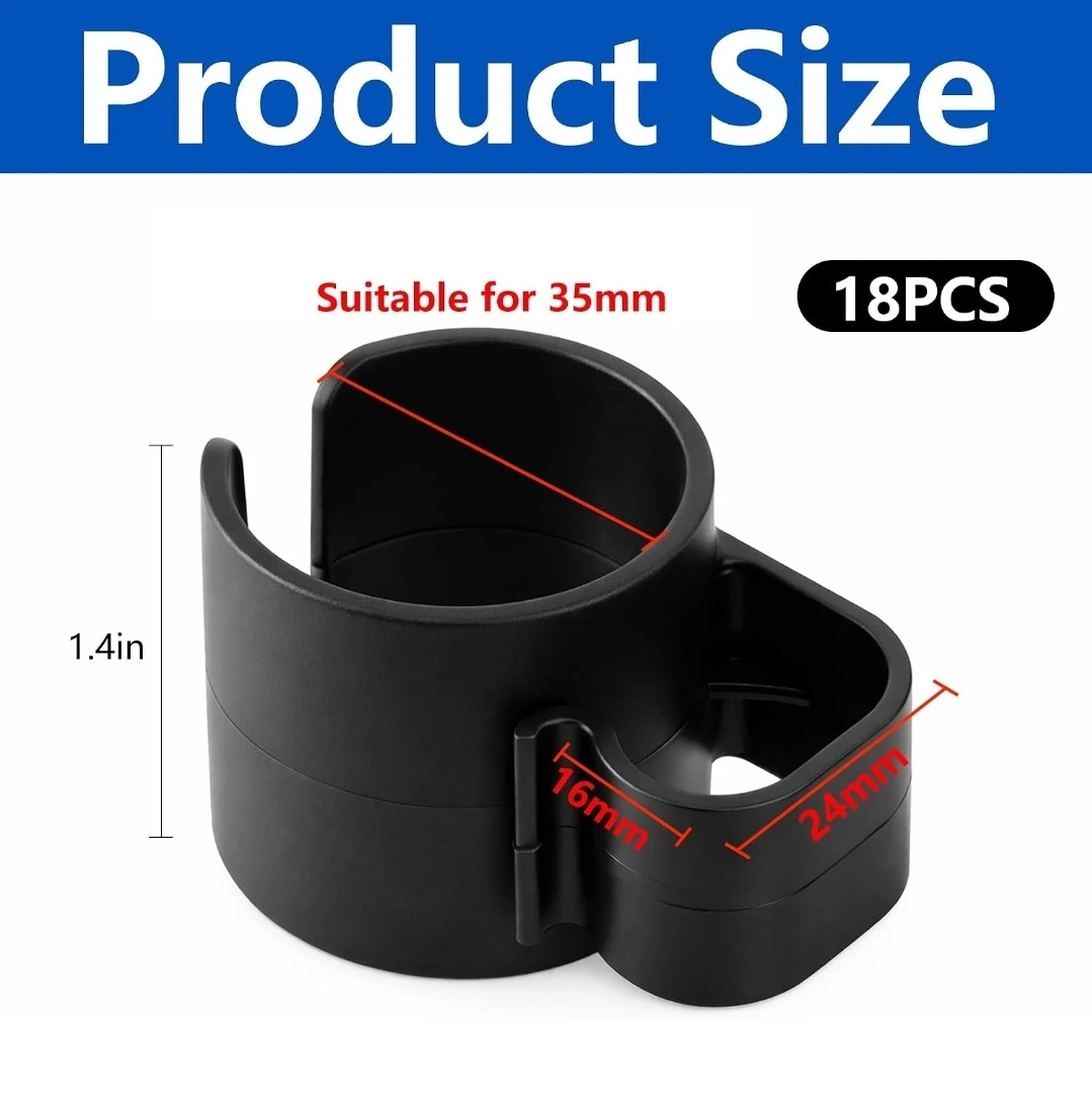 14 Pcs Speaker Pole Cable Clips - photo 2
