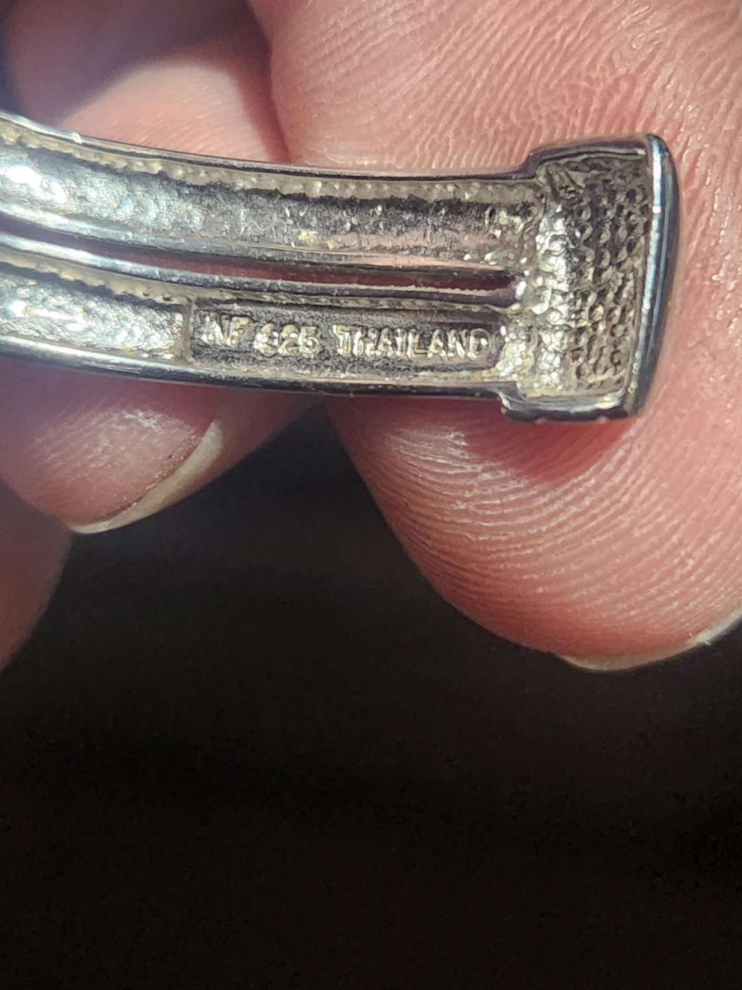 NF 925 Thailand Sterling Silver Ruby Bracelet - photo 5