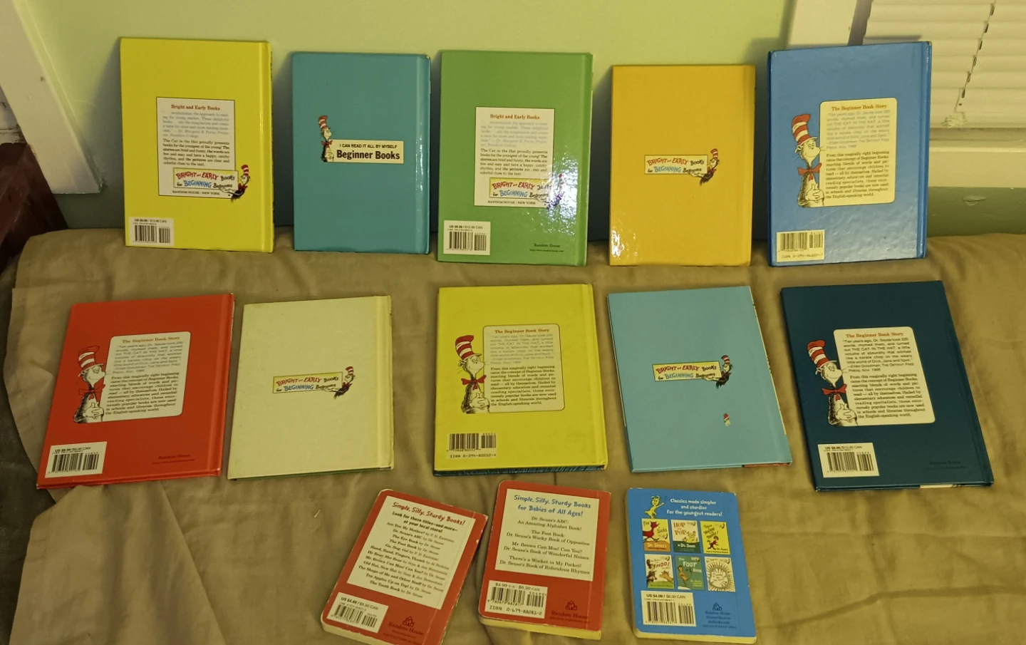 Vintage Dr. Seuss Lot 13 Books - The Cat in the Hat + Green Eggs - photo 2