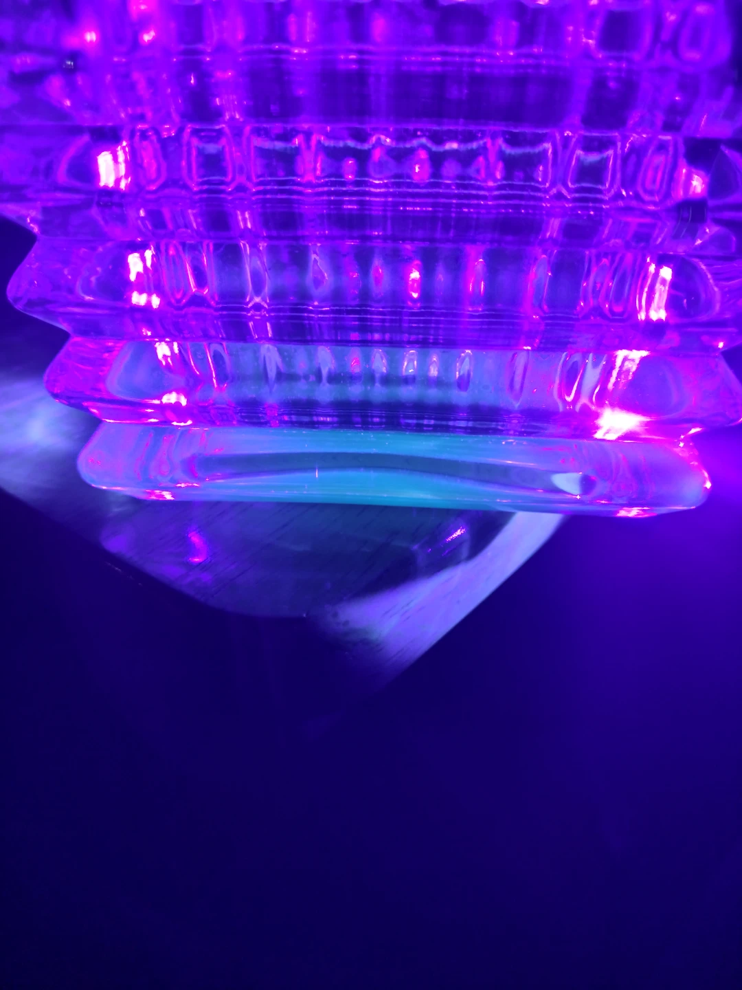 Baccarat Eye Style Lead Crystal Vase 11inch - photo 5