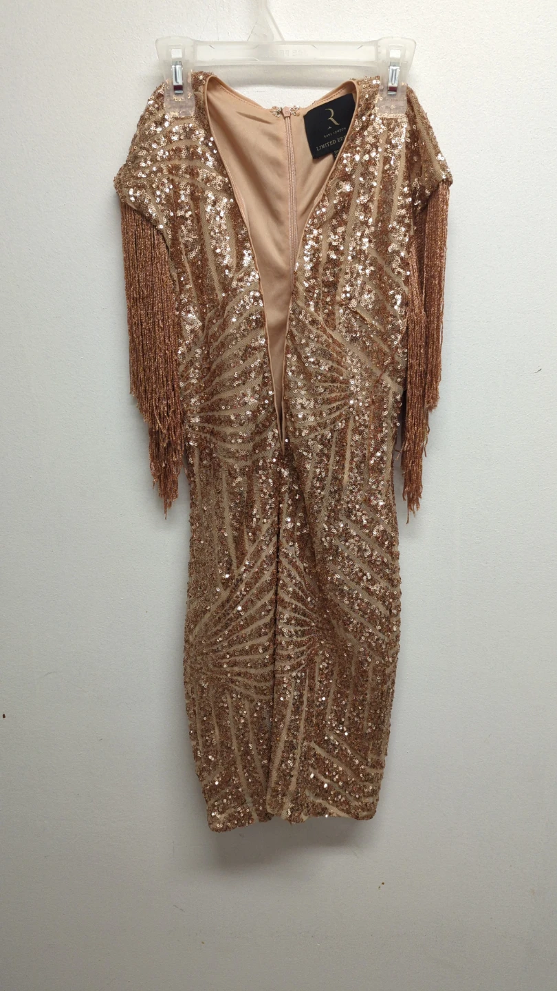 Rare London Sequin Fringe Dress - photo 2