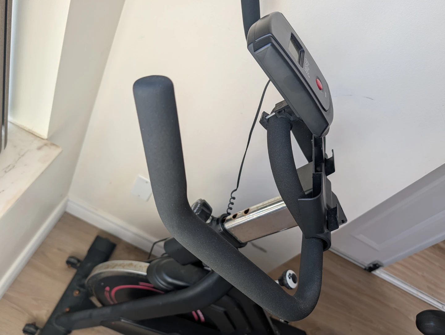 ALTRAX Exercise Bike - 30 lb Flywheel - Black/Red - photo 3