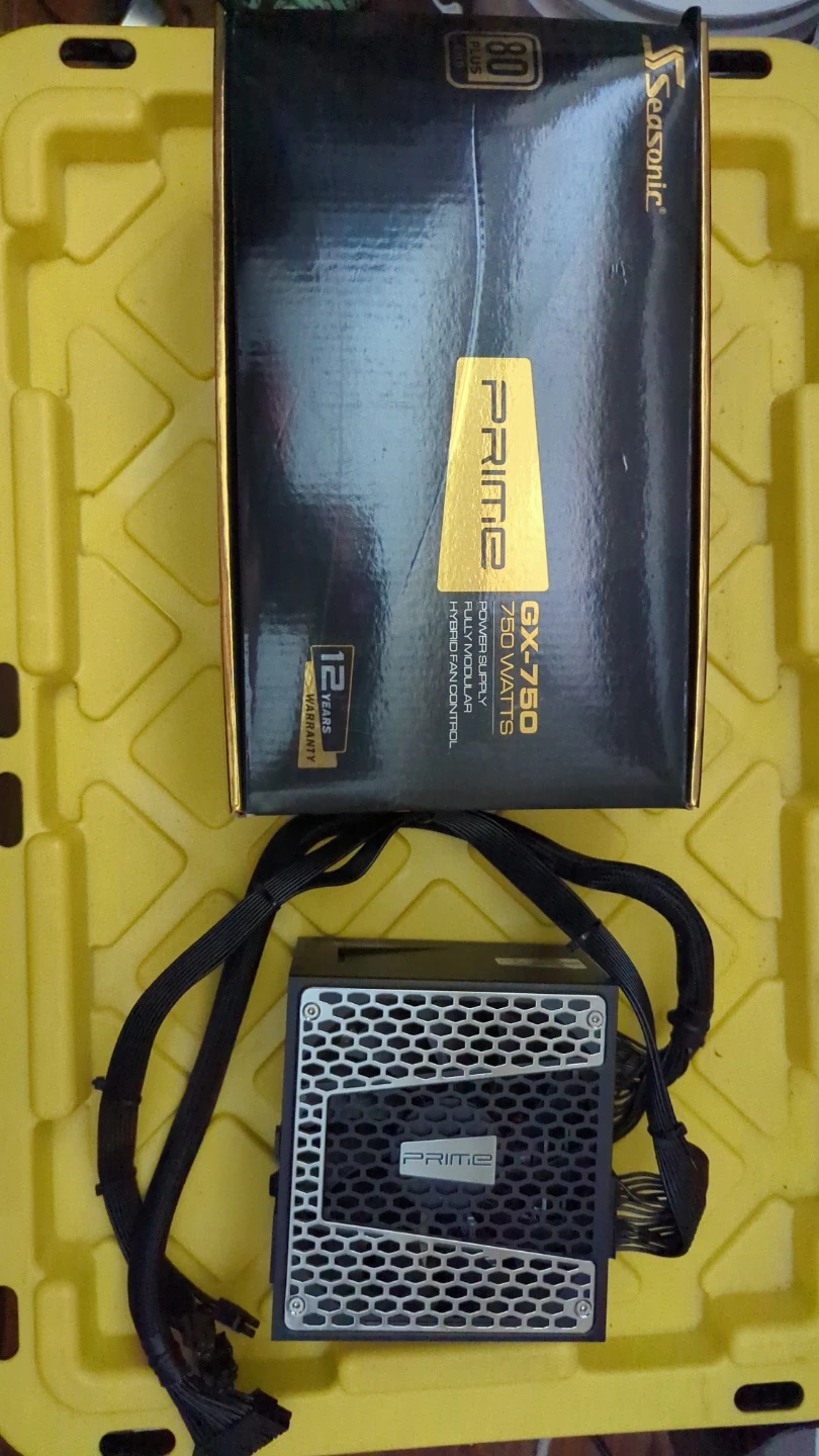 Seasonic prime gx 750(80 plus gold) power supply