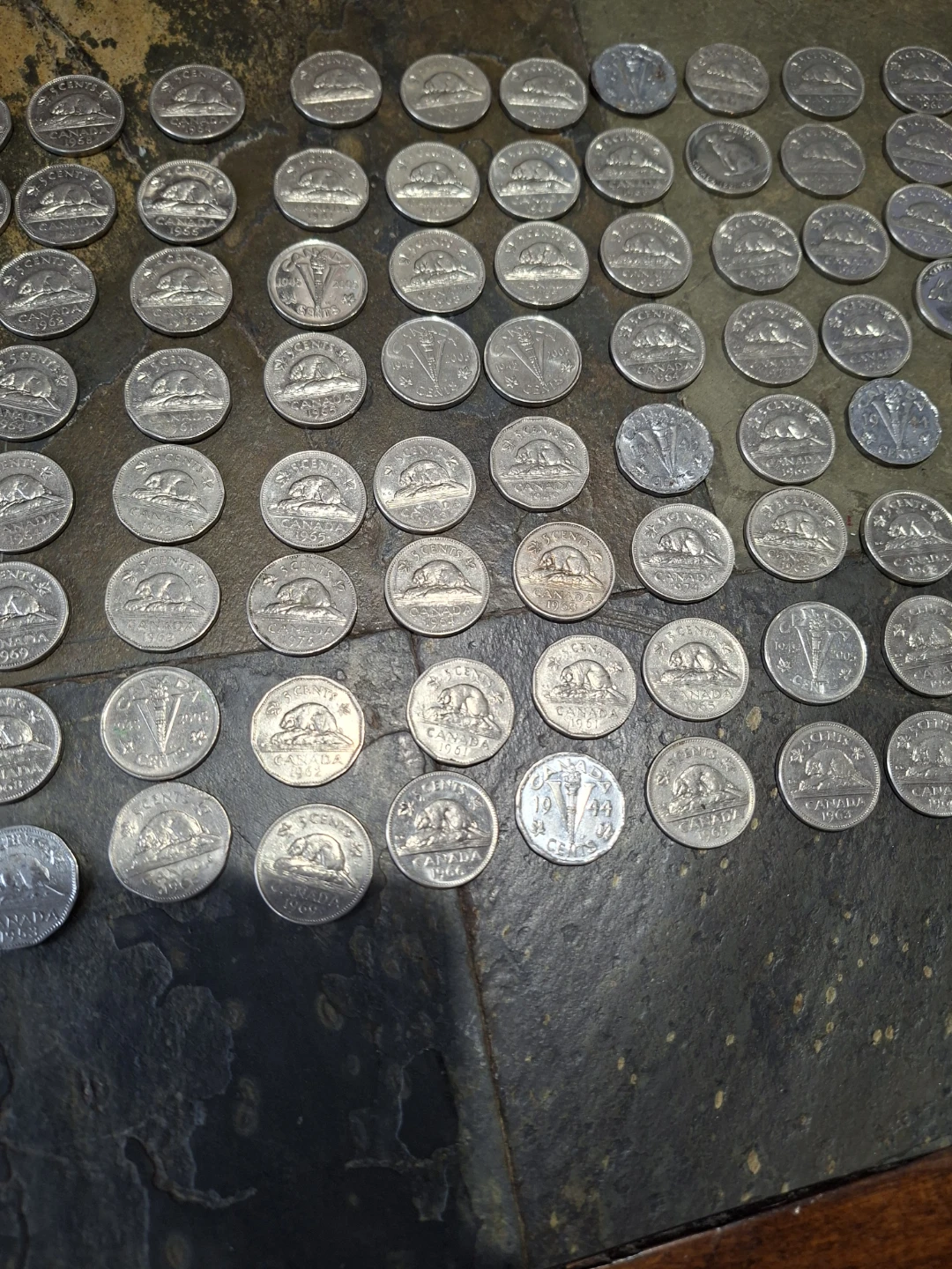 1940s to 1960s Nickels - photo 4
