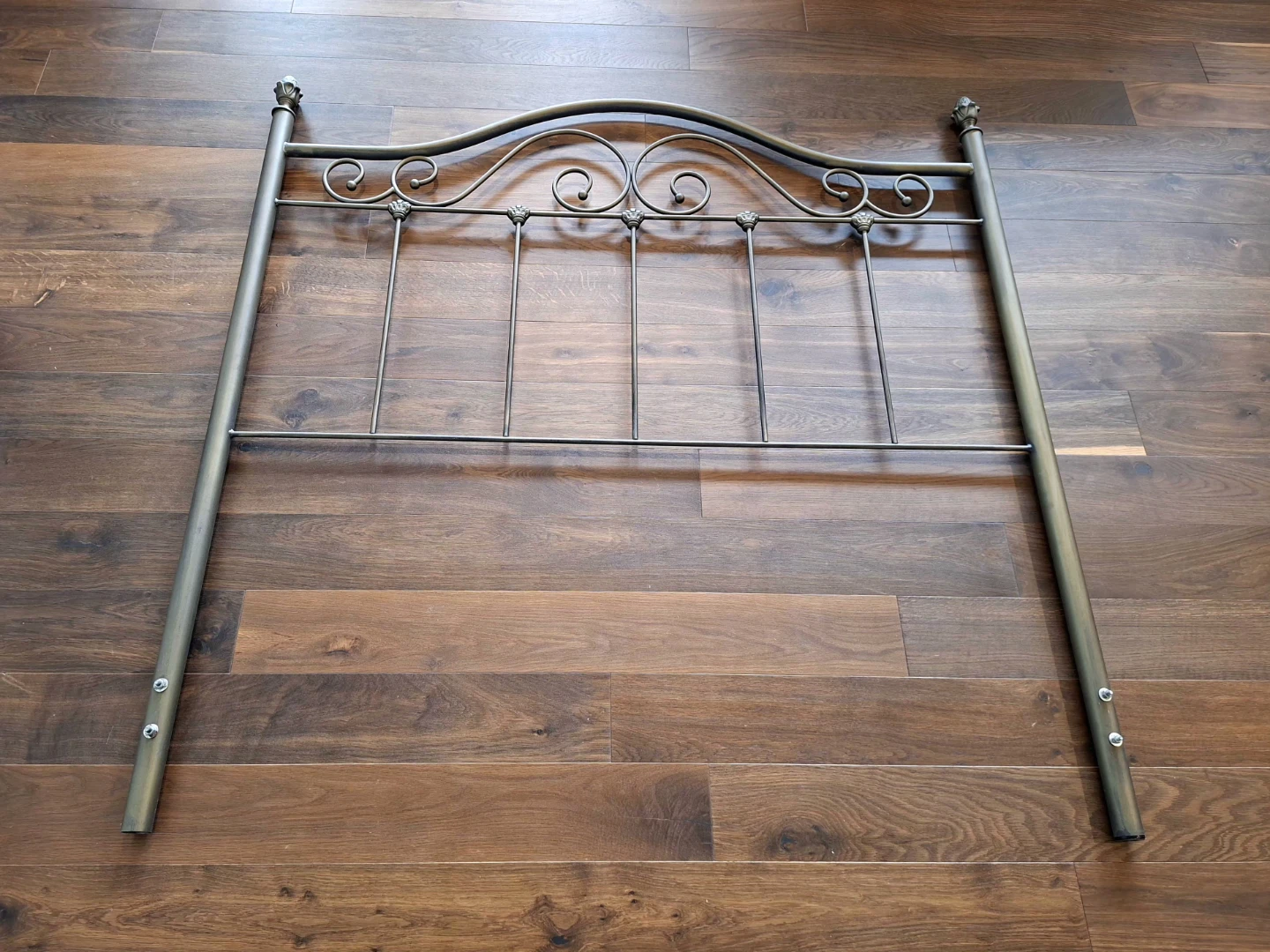 DOUBLE/FULL BED FRAME + HEADBOARD + BOX SPRING — $40 - photo 2