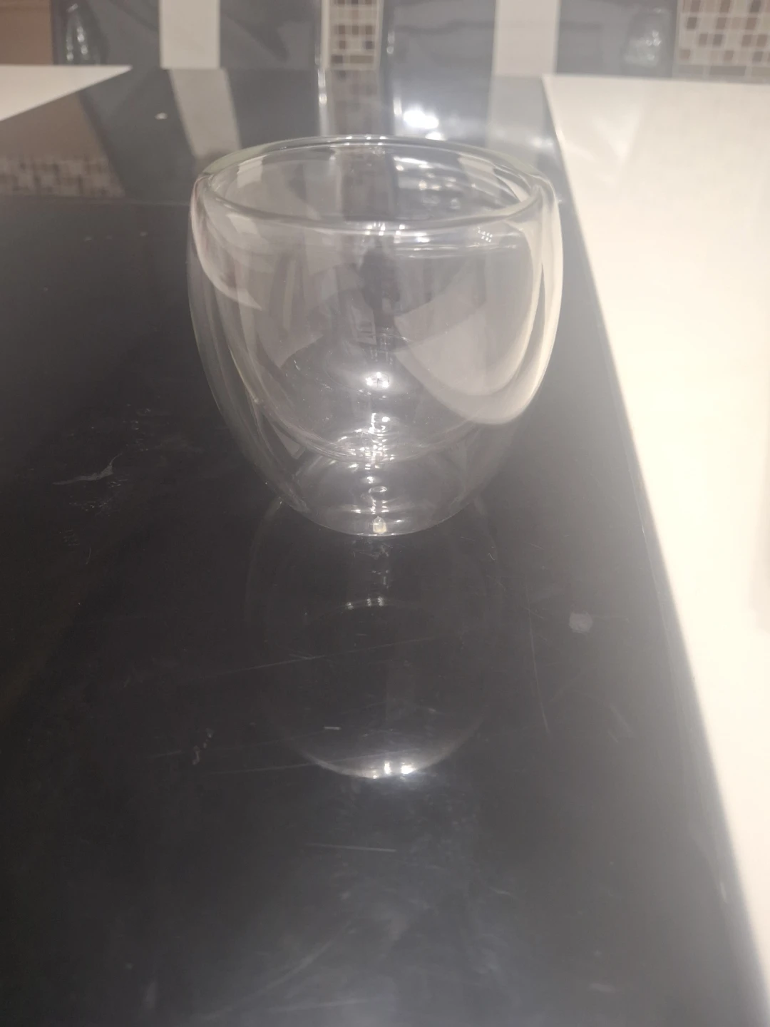 Set of 6 Double-Walled Glass Cups 🏈 - photo 3