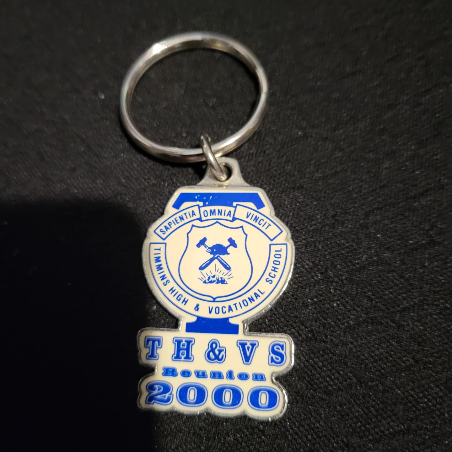 TH&VS Reunion 2000 Metal Keychain