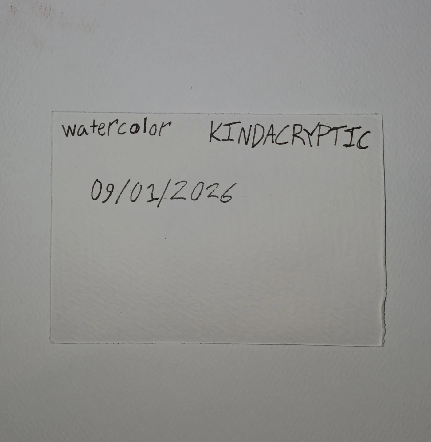 Watercolor ACEO painting of a fish head - photo 2