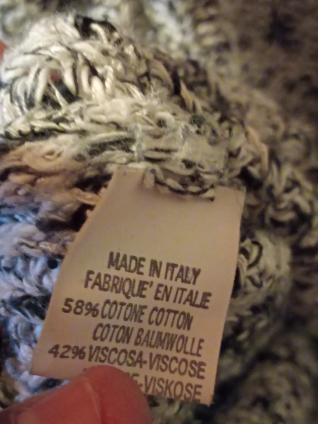 Made in Italy Cotton Viscose Sweater - photo 4