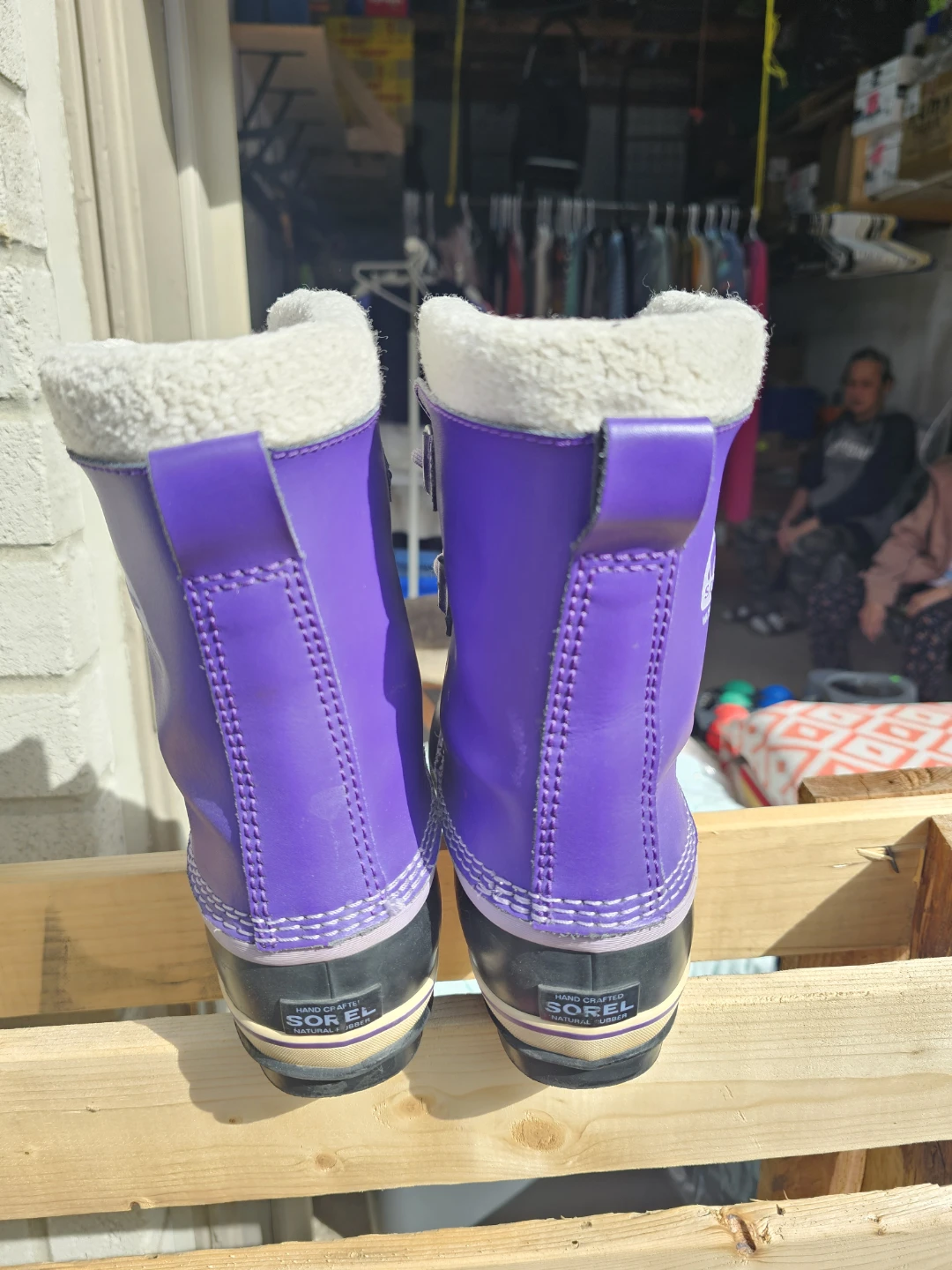 🏈Sorel Waterproof Winter Boots Purple - photo 4