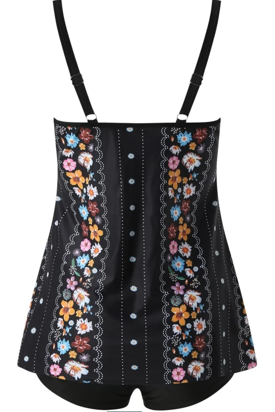 New 4XL Woman's Floral Tankini Swimsuit - photo 4