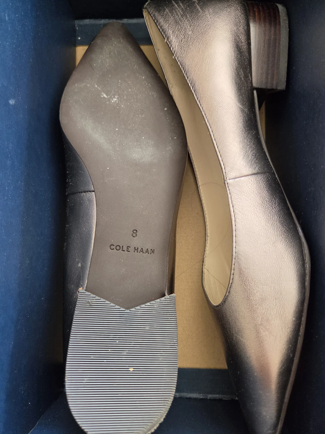 Cole Haan Metallic Flats 8 - photo 2