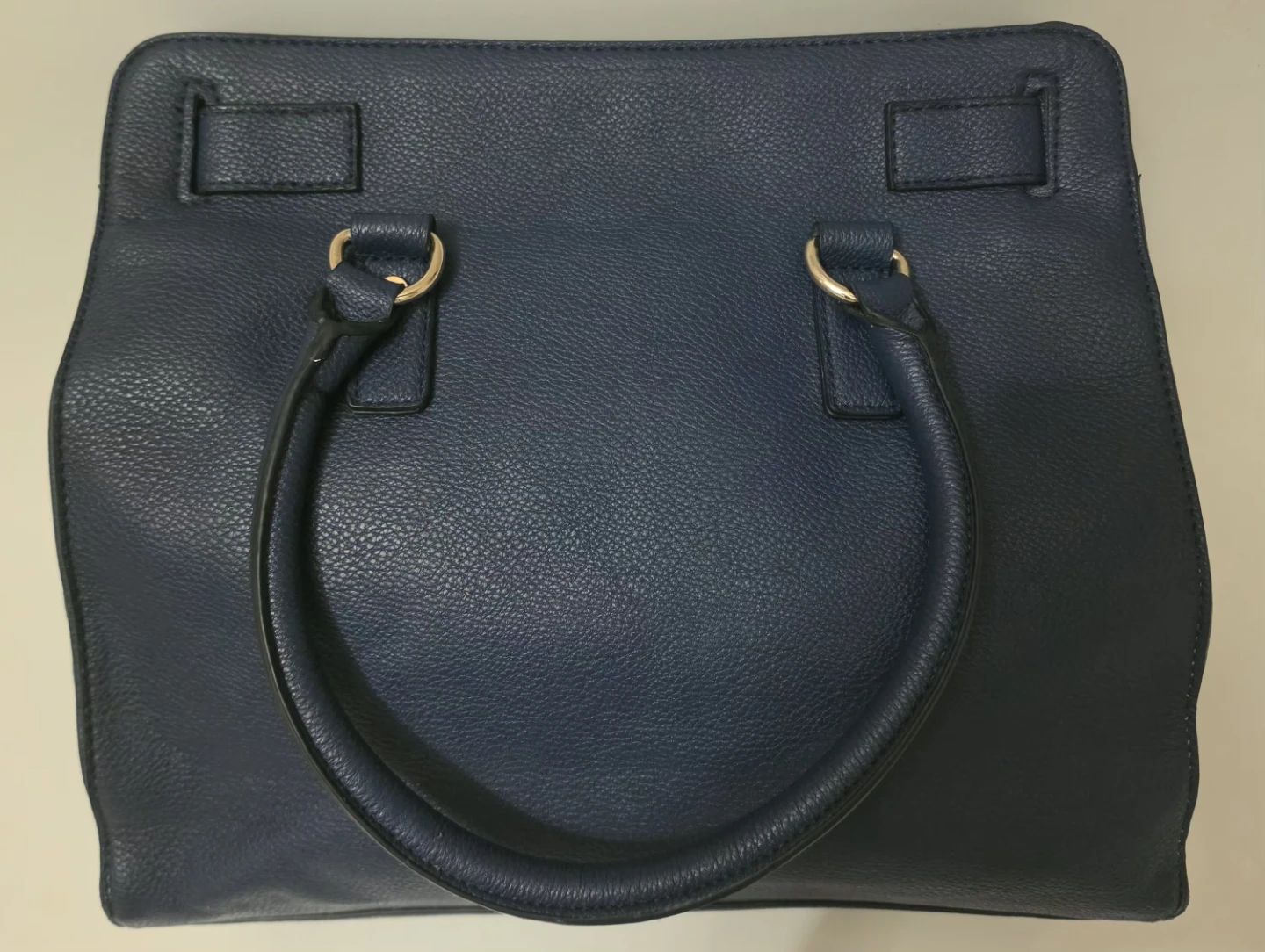 Michael Kors Navy Blue Leather Handbag - photo 3