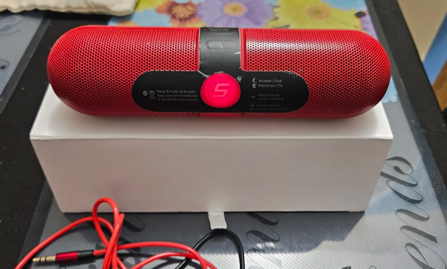 Red Pill Portable Speaker - photo 2