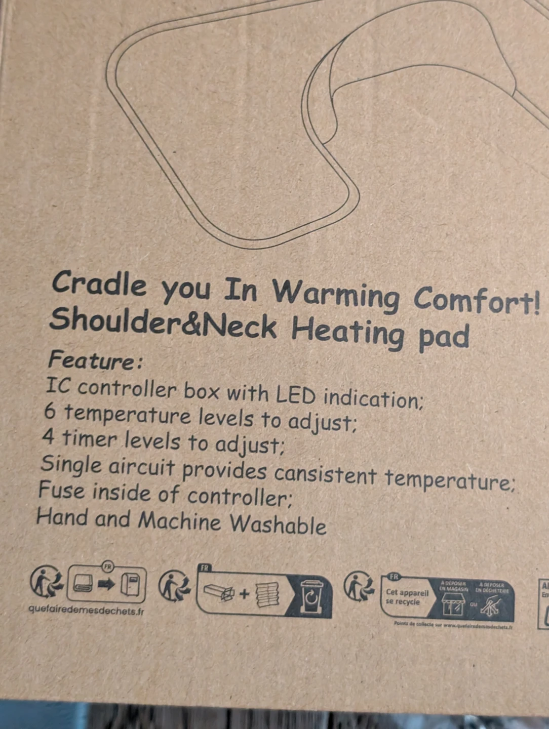 New in box! Shoulder & Neck Heating Pad - photo 4