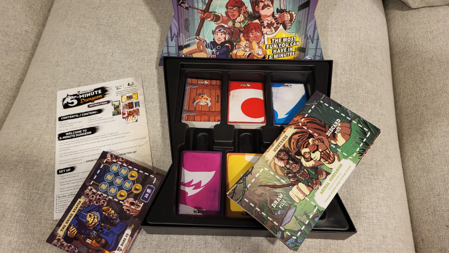 5-Minute Dungeon Board Game - photo 2