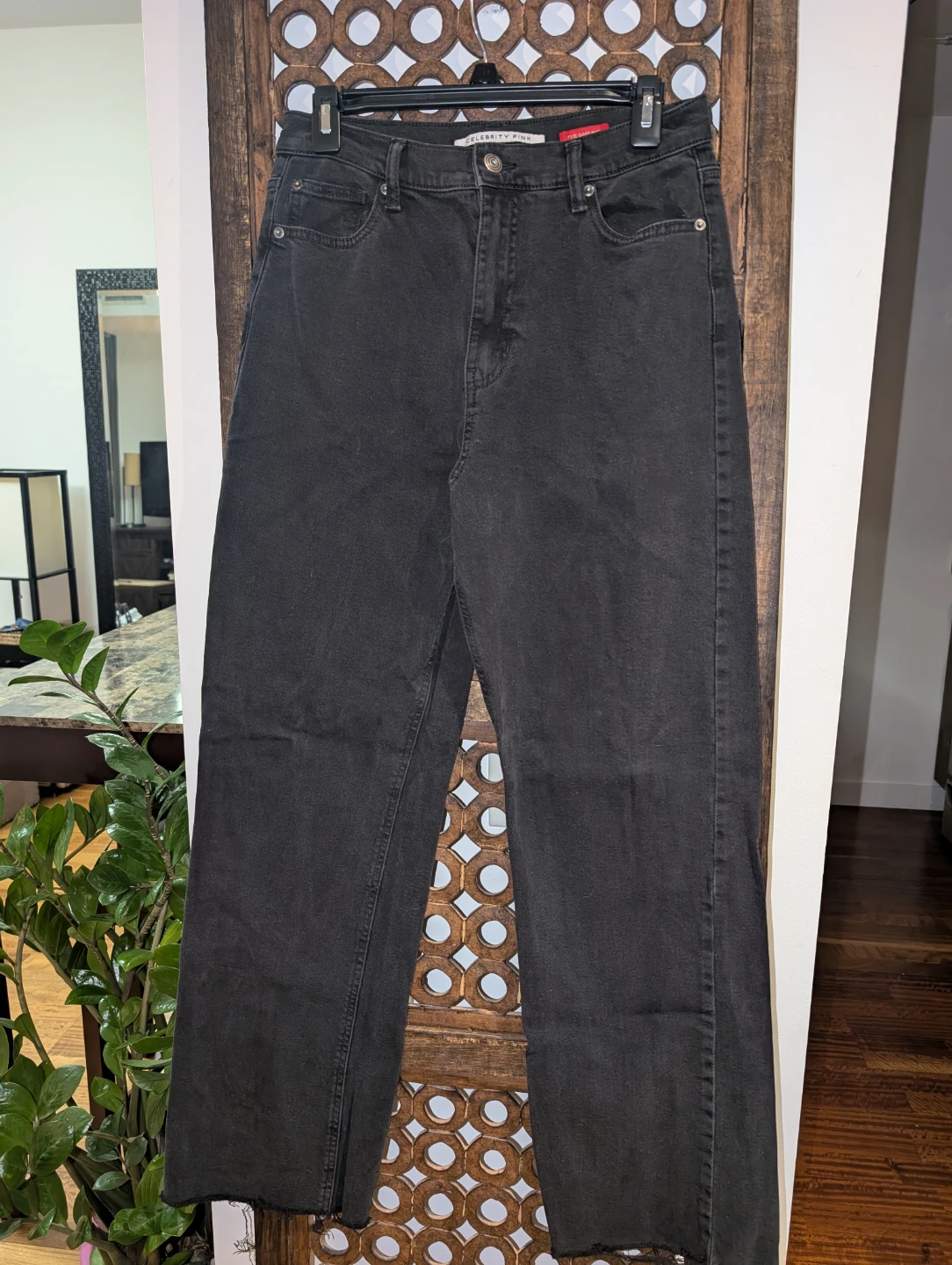Black Jeans Wide Leg Jeans
