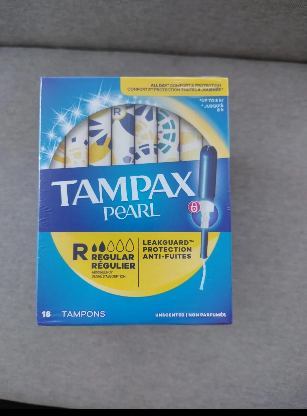 3 boxes - Tampax Pearl Regular Absorbency (54Ct Total)