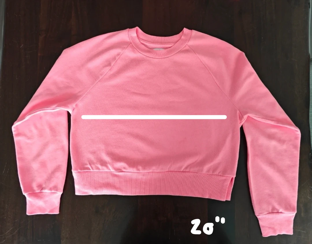 Pink Sweatshirt and Shorts Set - Size S/XS - photo 2