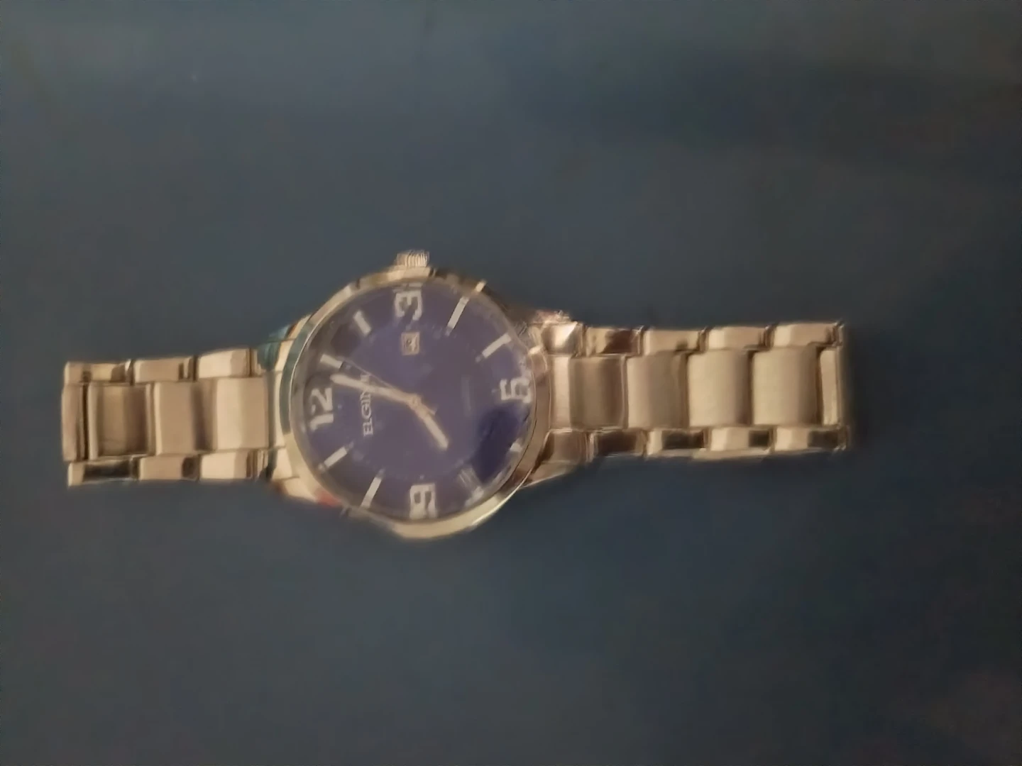 Elgin Men's Quartz Watch with Blue Dial - photo 2