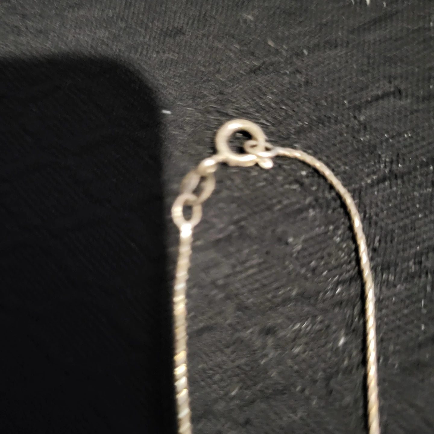Silver-Tone Delicate Chain Necklace - photo 2